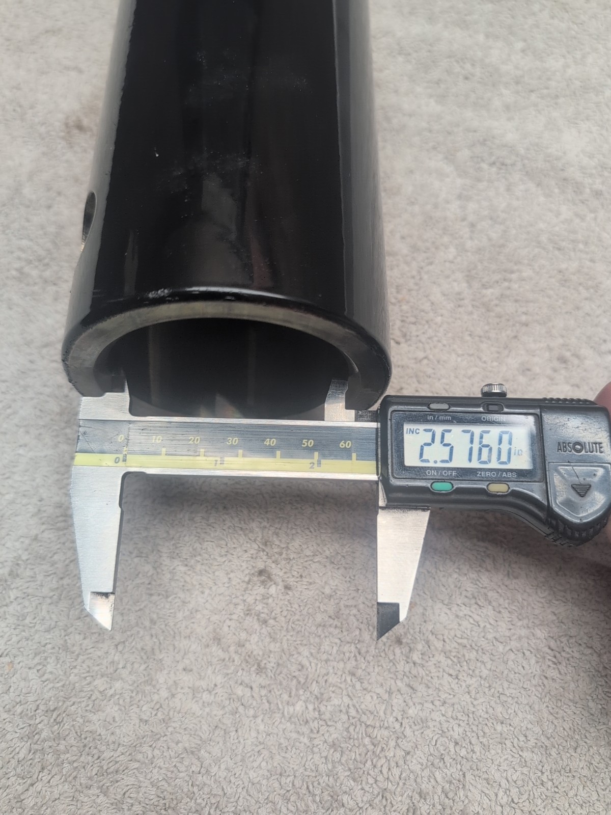 2-9/16″ Round to 2″ Round Auger Bit Post Hole Digger Adapter Conversion 7/8″ Pin