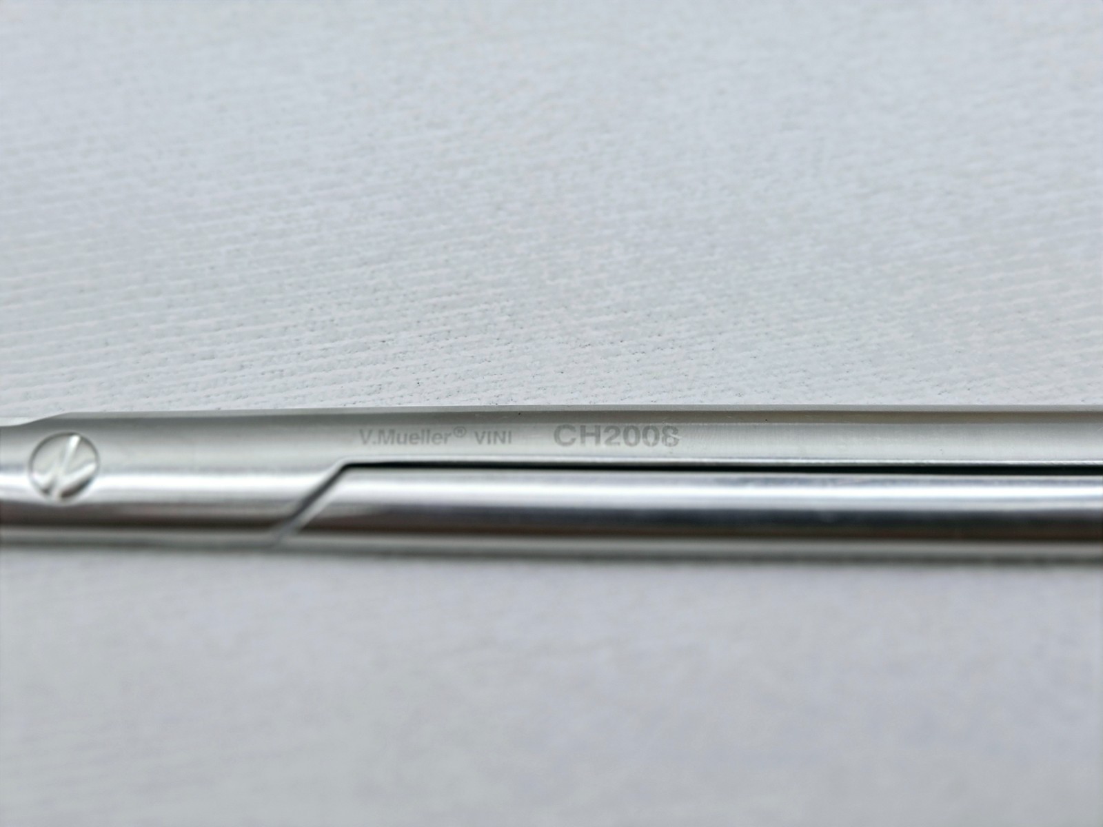 V. Mueller CH2008 Vital Metzenbaum Dissecting Scissors 12″ – Ultrasonic Cleaned