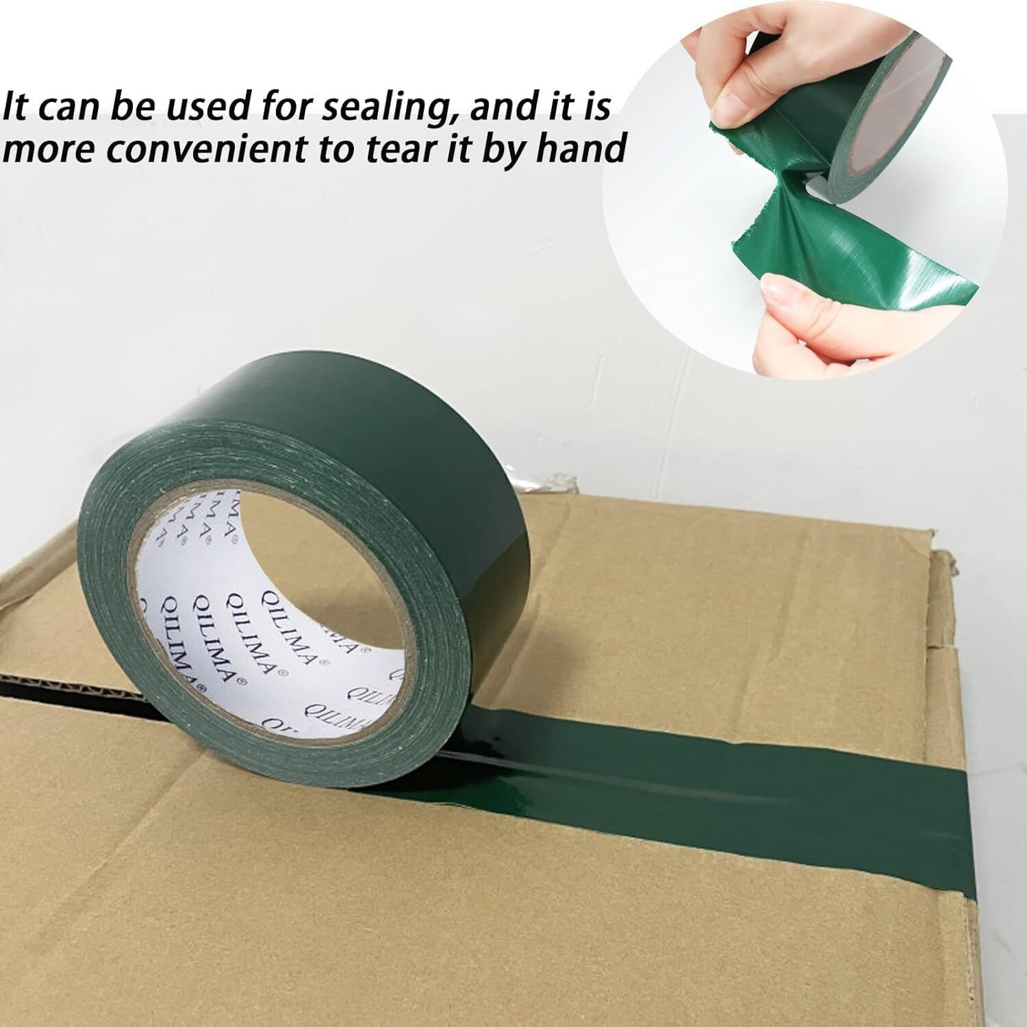Professional Grade Green Duct Tape Waterproof Duct Cloth Tape