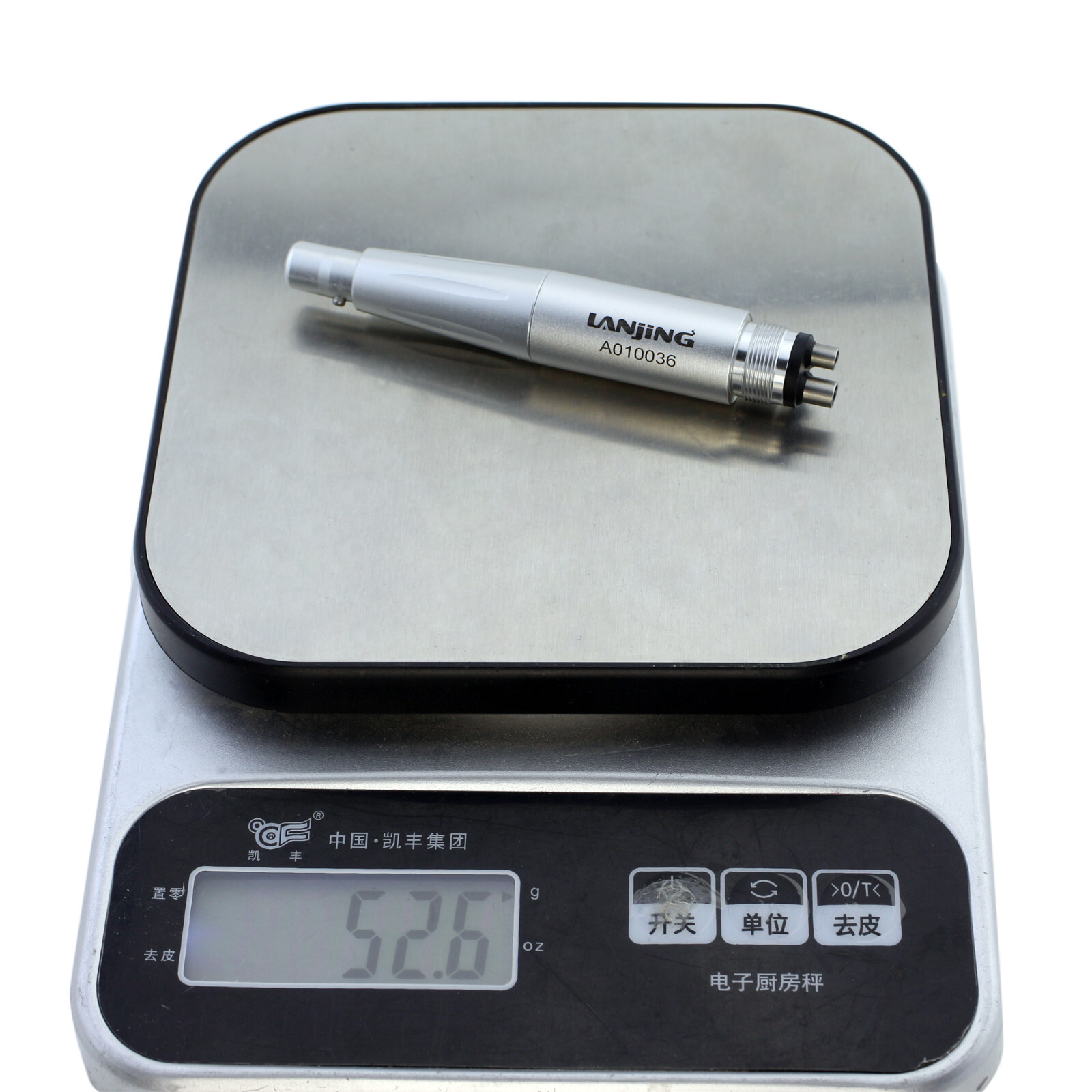 Dental Hygiene Prophy Air Motor Handpiece 4 Hole 3 Nose Cone 360 Degree Swivel