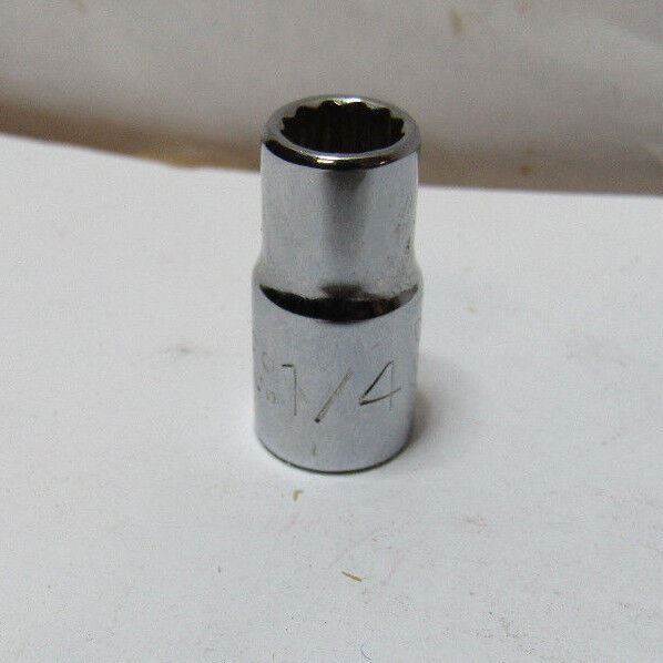 PROTO 4708T USA MADE SOCKET 1/4″ DRIVE 1/4″ 12 POINT A107u