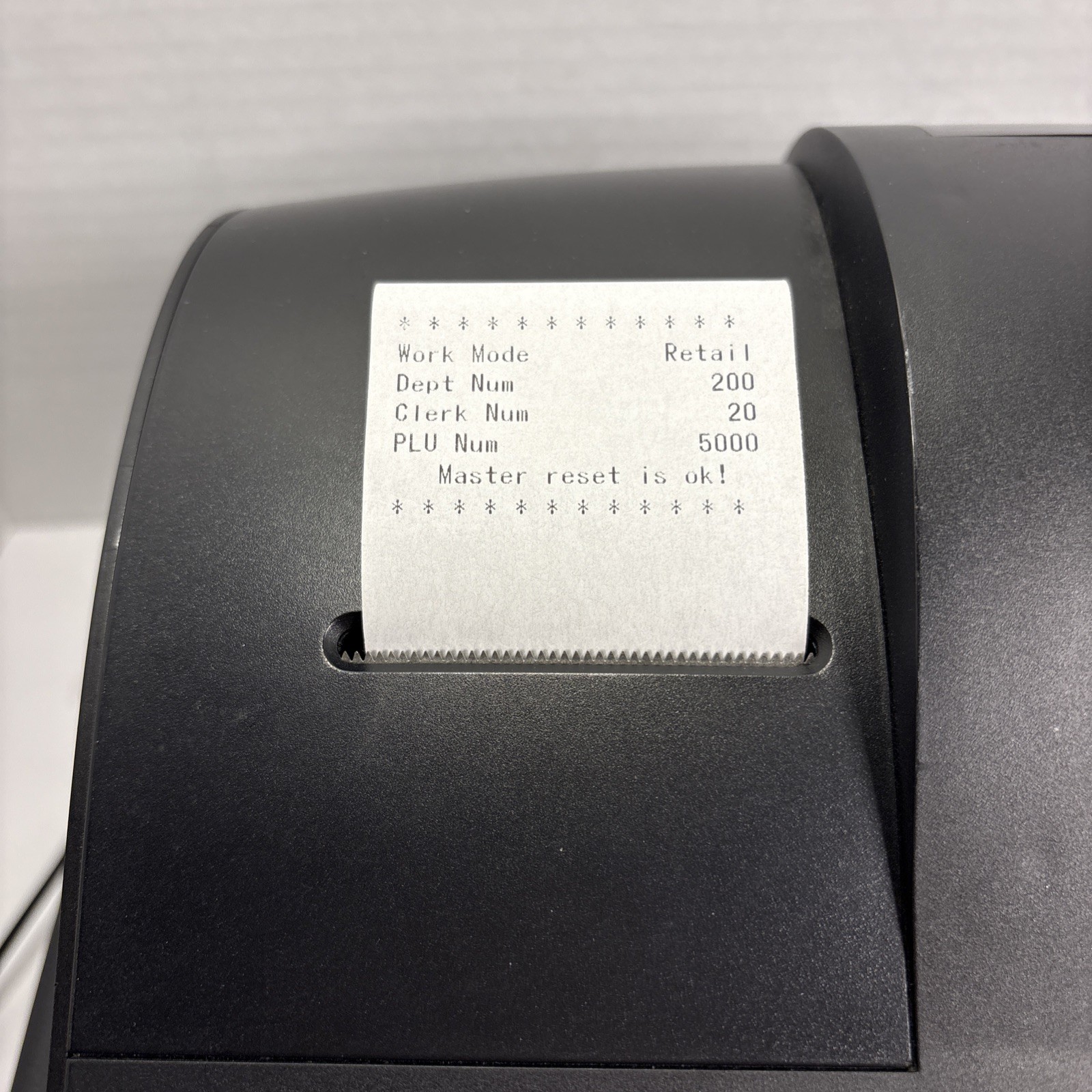 Royal 240DX Electronic Cash Register Thermal Printer 5000 PLU Black 240 DX