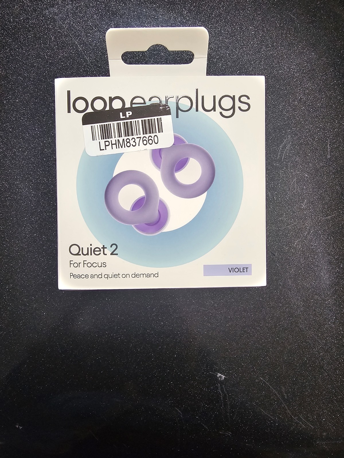Loop Quiet 2 Earplugs Violet Noise Canceling Earbuds