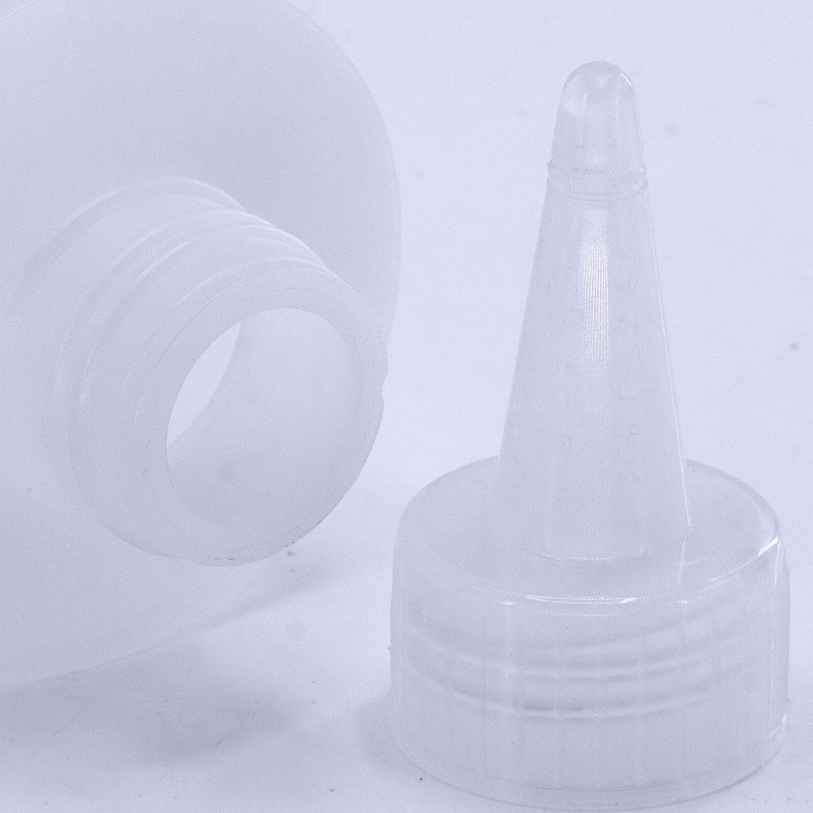 8oz Plastic Squeeze Bottles HDPE w/Yorker Tips (6-Pack) Empty Refillable Bottle