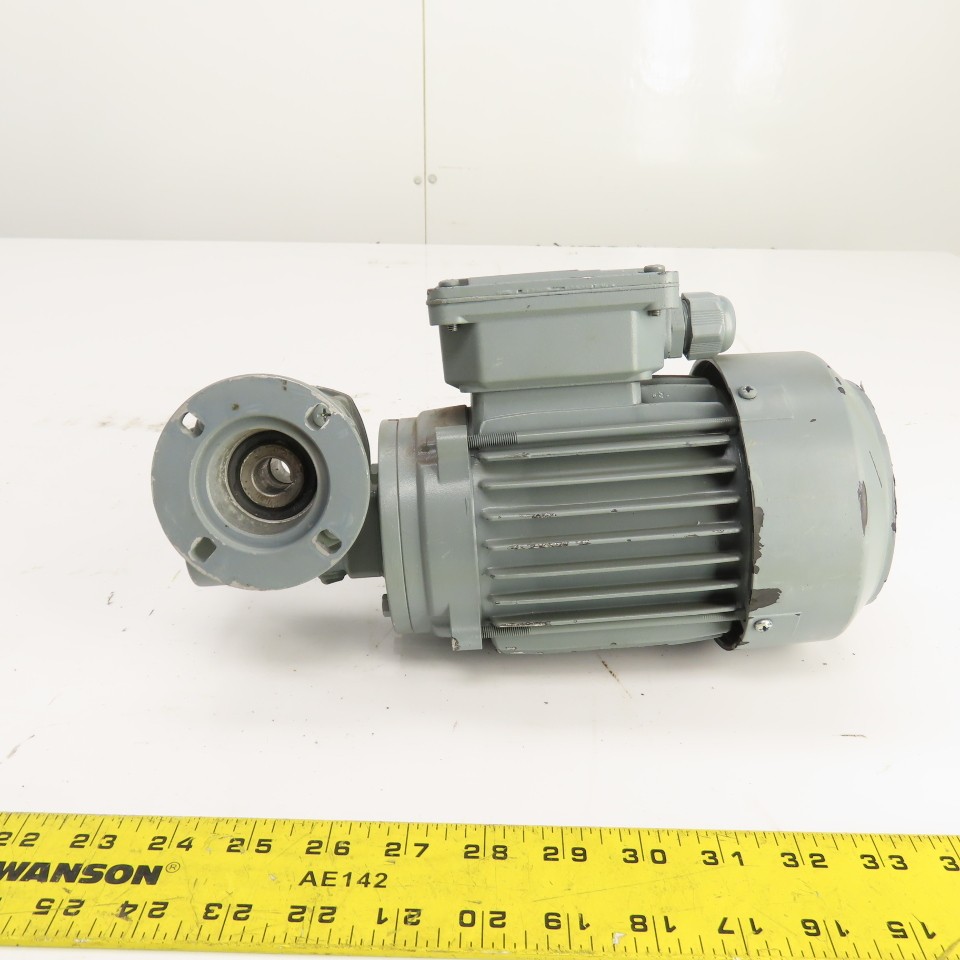 Bologna RMI-28F1 40:1 Ratio Right Angle Gear Motor 277/480V 40.75RPM Out .12kW