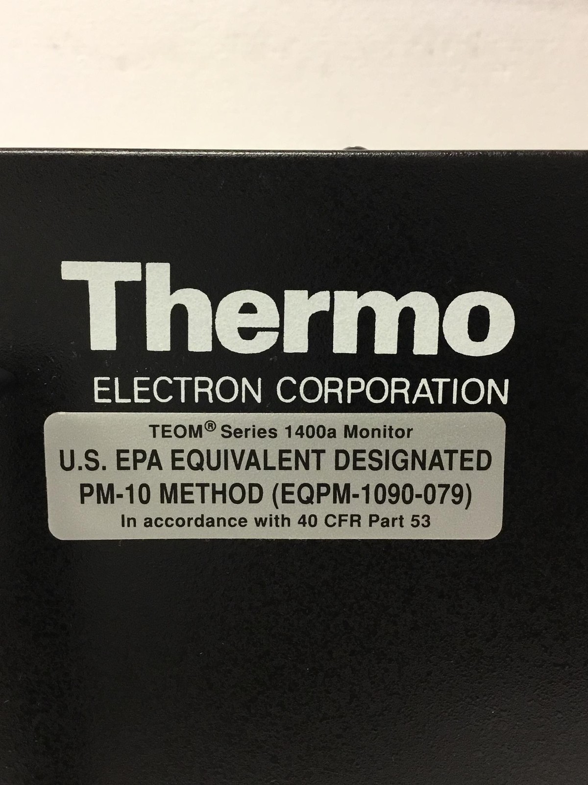 NEW Thermo Electron RP Series 1400A TEOM Series Control Unit W/ Power Cord