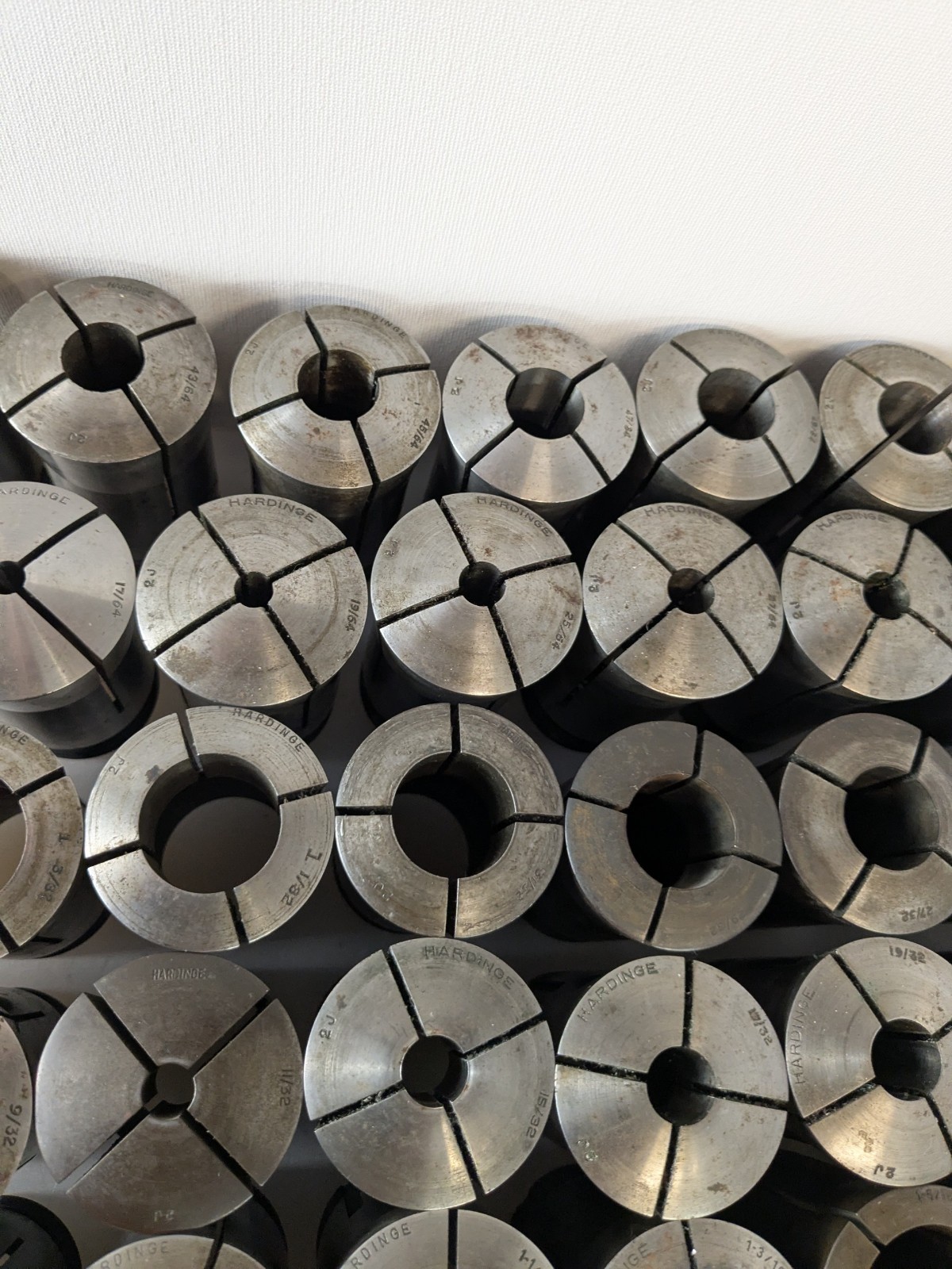 Hardinge 2J Collet Mega Lot of 61. All Hardinge No Duplicates From 10EE Monarch