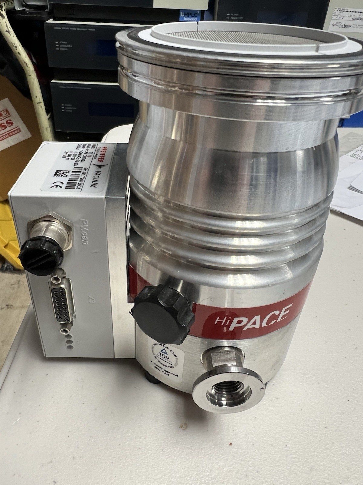 Pfeiffer Vacuum HiPace 80 Turbo Pump with TC 110 24v Controller – PM C01 970 A