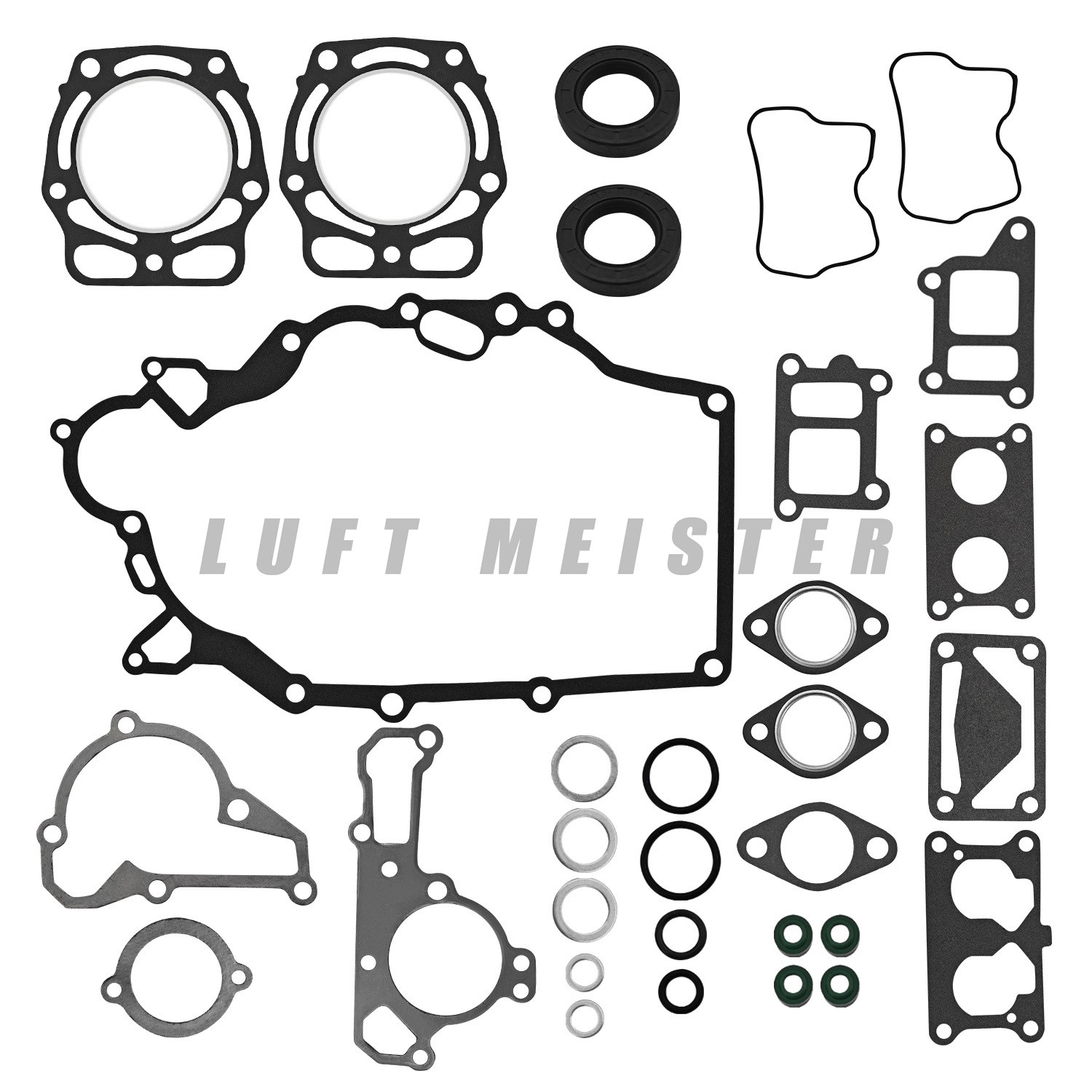 For John Deere 445 425 F911 Kawasaki FD620 D FD661 D Engine Rebuild Gasket Set
