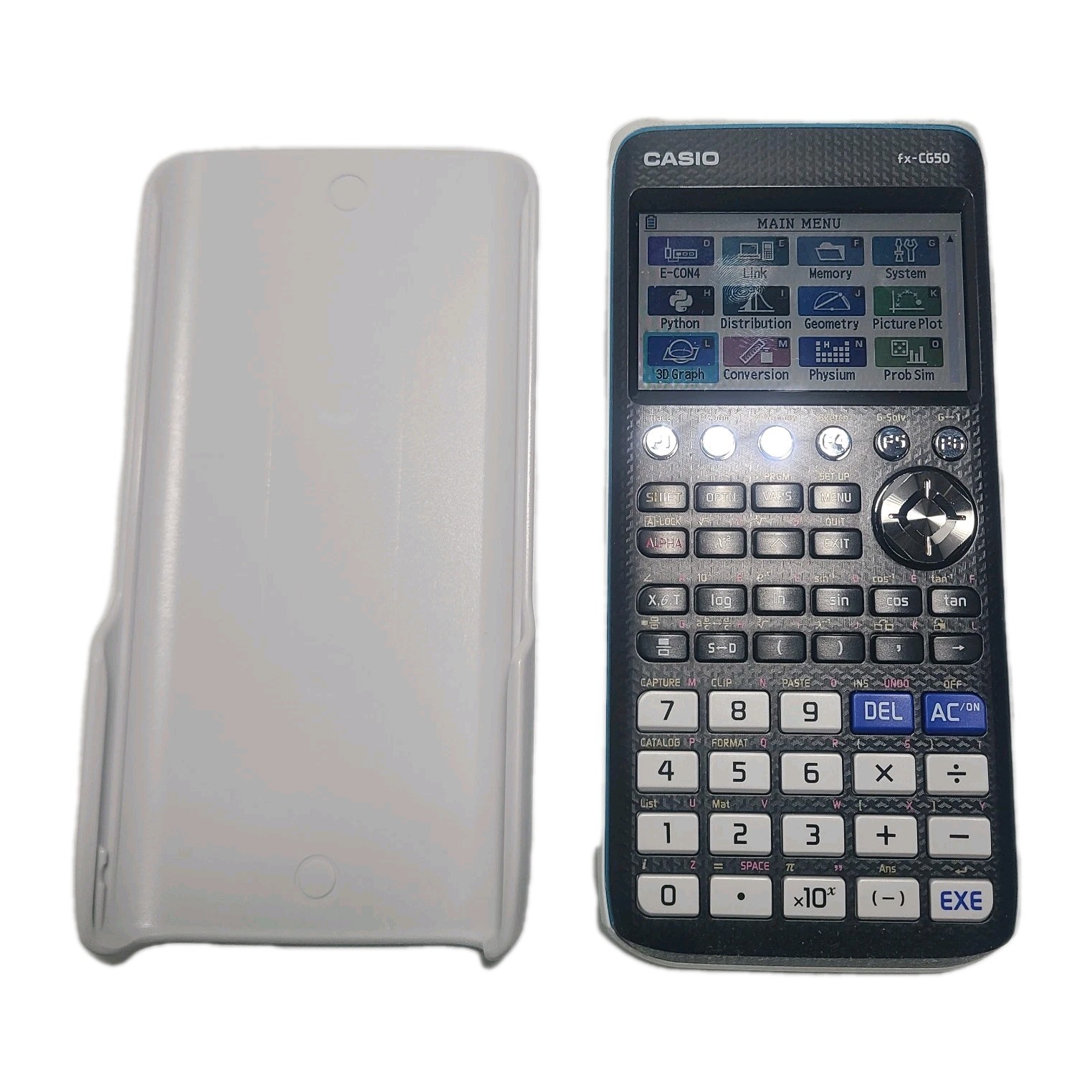 Casio FX-CG50 Color Graphing Calculator Black With Cover