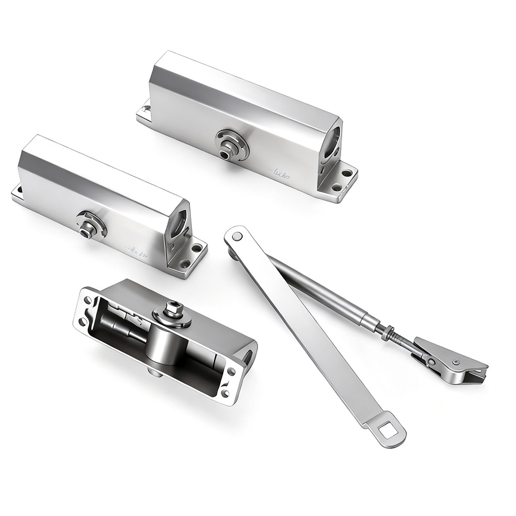Automatic Door Closer Adjustable Closing Speed Spring Hydraulic 99-143lb