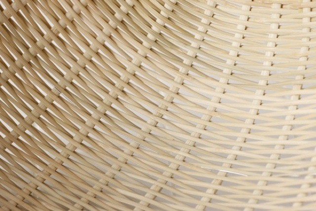 Premium Bamboo Draining Basket (Approx. 48cm Dia x 14.5cm Deep)