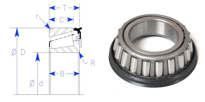 LM11900LA-902A1 sealed Enduro brand tapered roller bearing cone only Timken