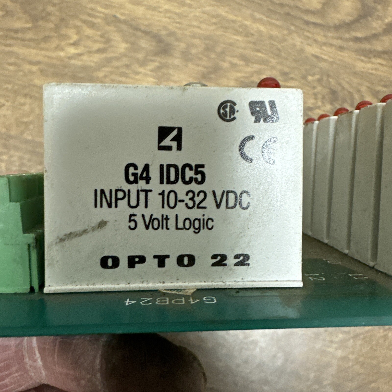 Opto 22,G4PB24,24 Channel I/O Module w/23 G4 IDC5 Input Modules