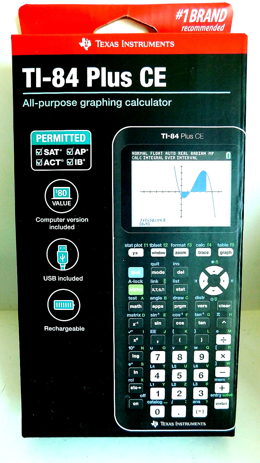 Texas Instruments TI-84 Plus CE All-Purpose Graphing Calculator