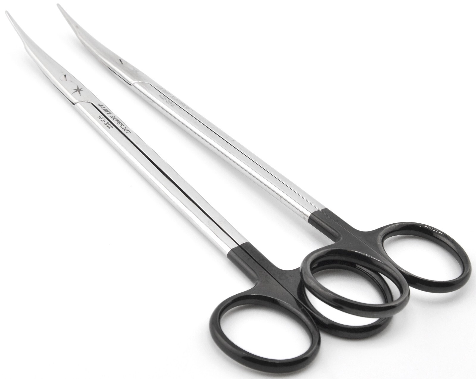 JARIT 102-302 Surgical Curved Face Lift Supercut Serrated Jamison Scissors 7″