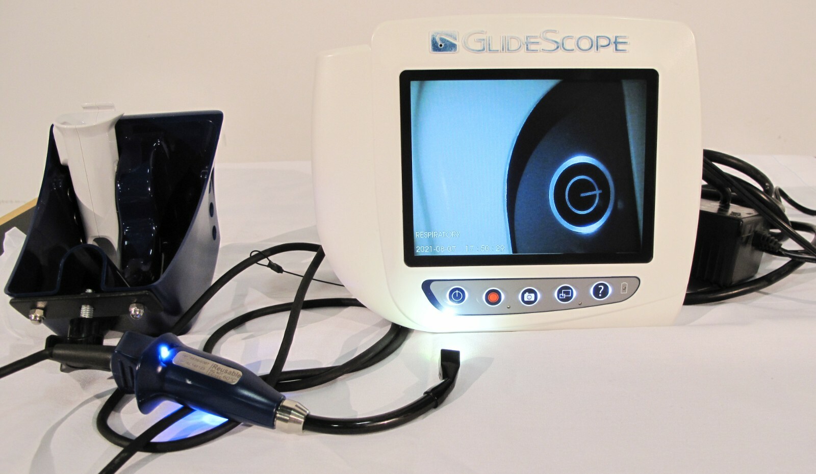 Verathon Glidescope Cobalt AVL Monitor with 3-4 Adult Video Baton Laryngoscope