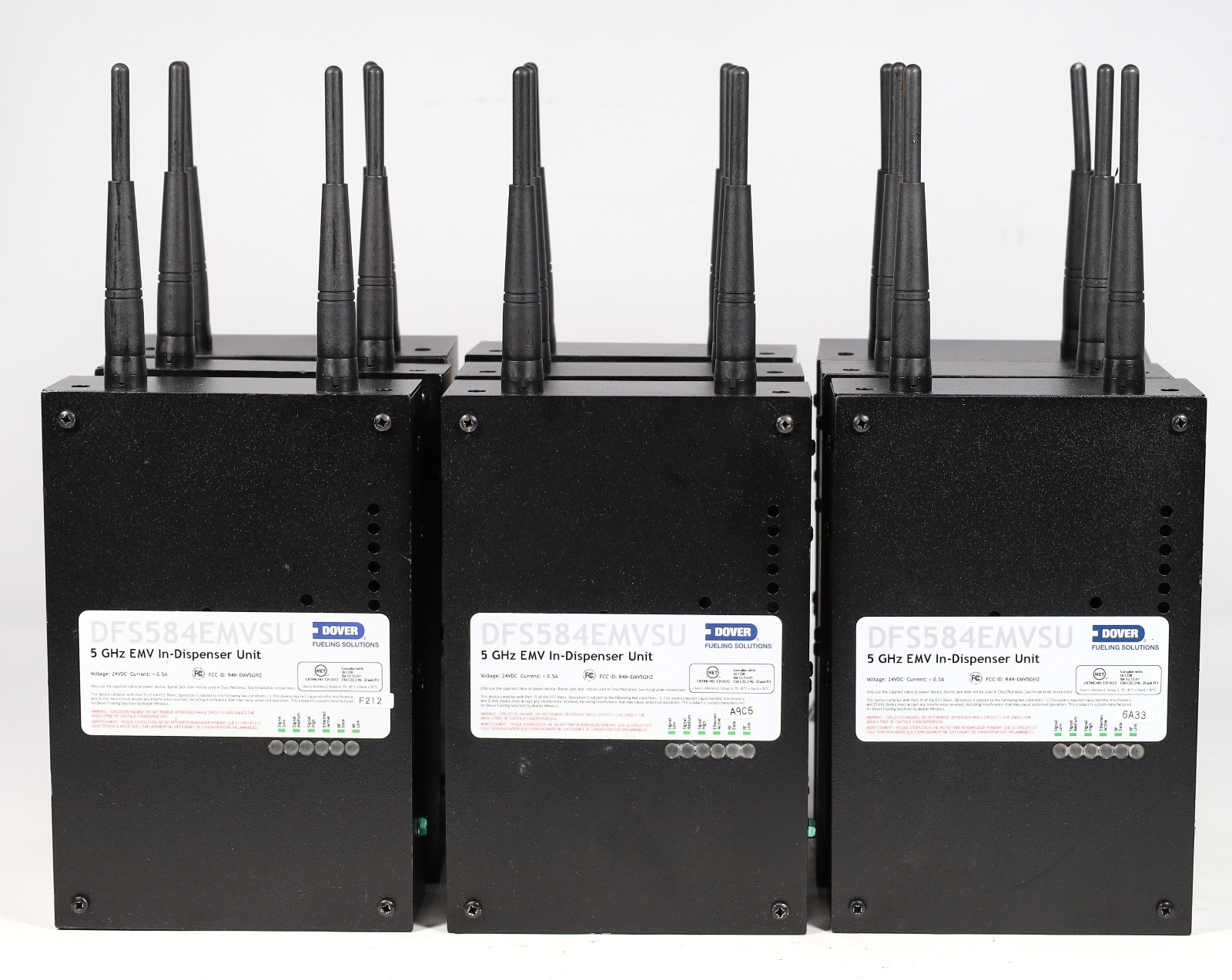 (Lot of 12) Dover Fueling Solutions DFS584EMVSU 5 GHz EMV In-Dispenser Unit