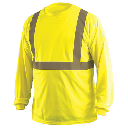 Occunomix Lux-Lset2b-Y2x Unisex Long Sleeve T-Shirt, Polyester, Pullover,