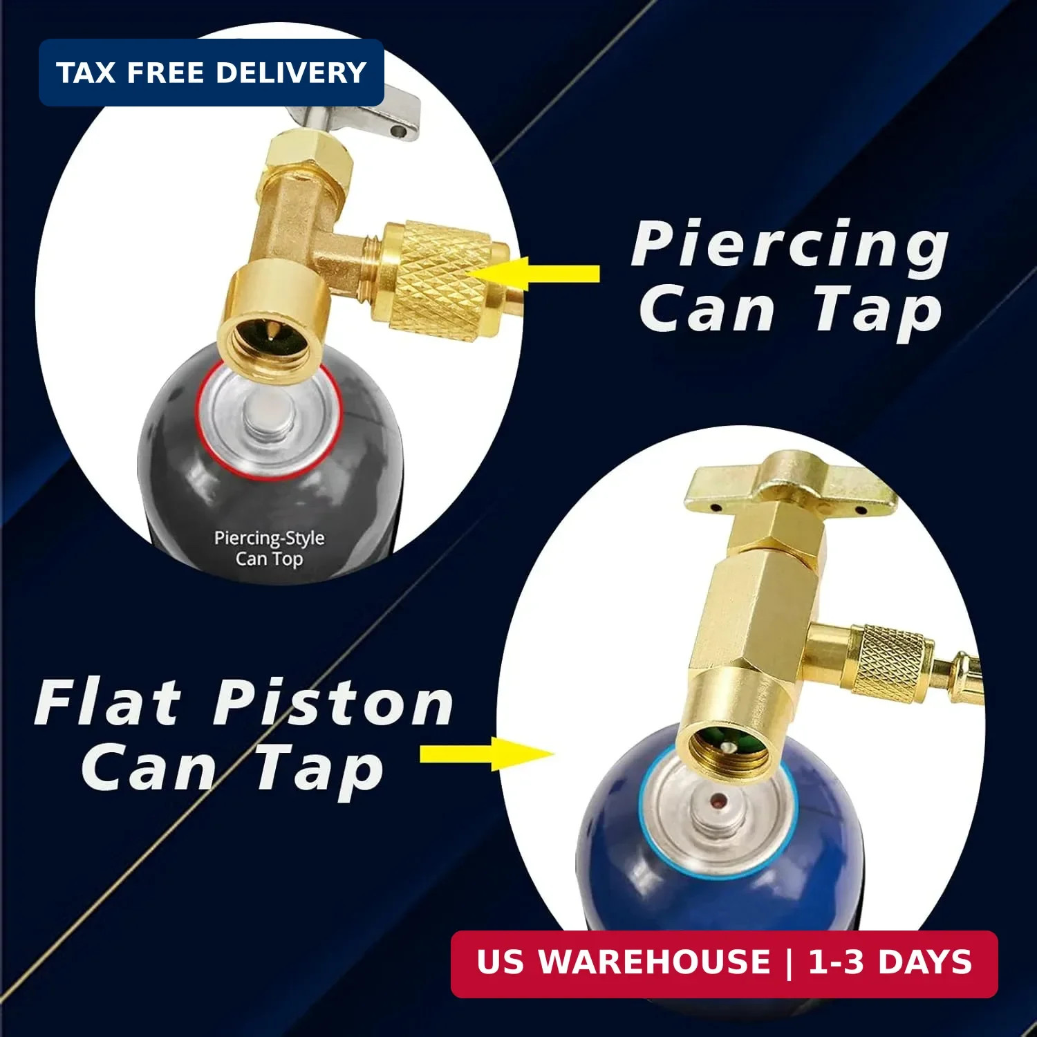 Boltigen R134A Can Tap, R134A Self-Sealing and Puncture Style Refrigerant Can Ta