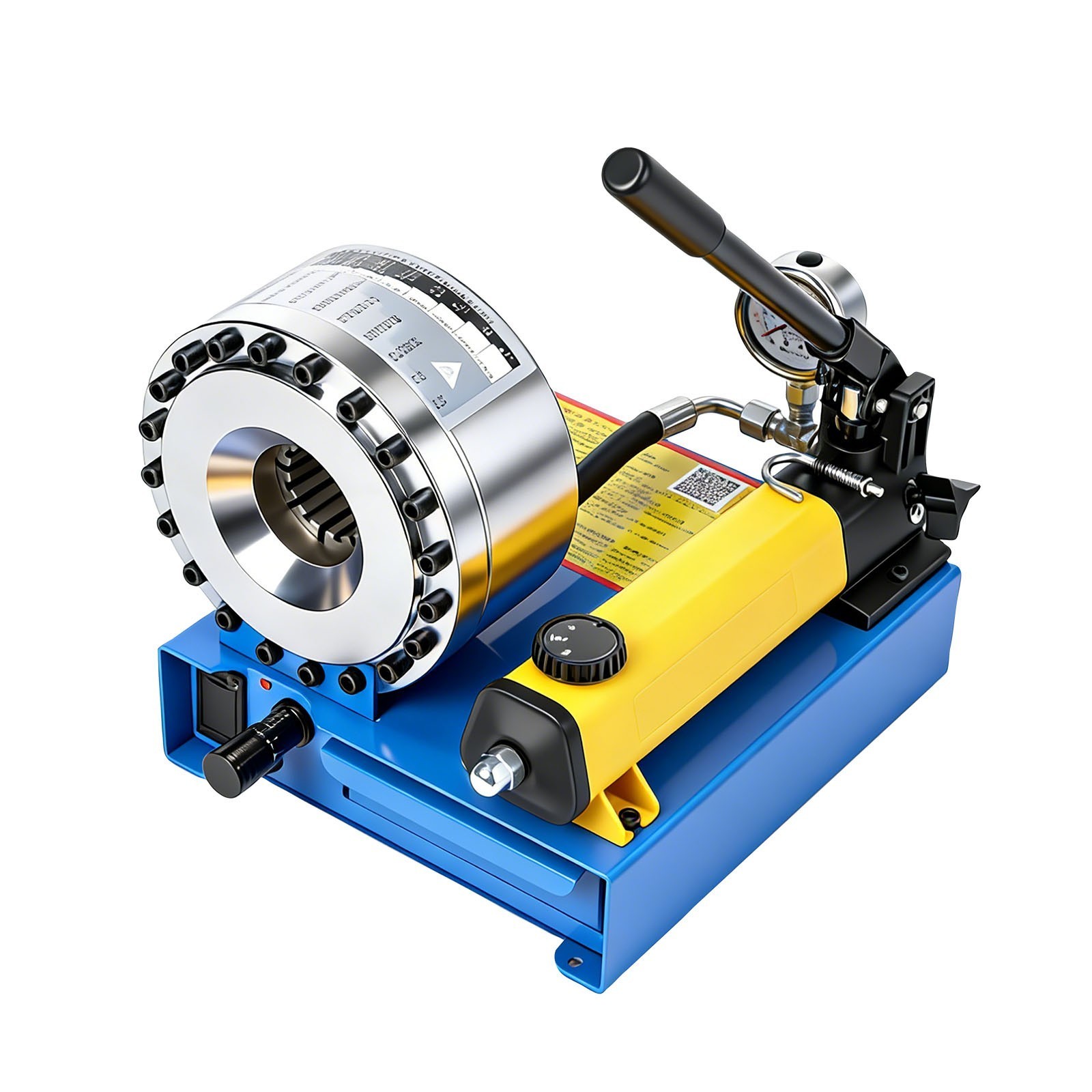 Universal Hose Crimping Machine for Hydraulic Pipe 1/8 to 1 Inch Set