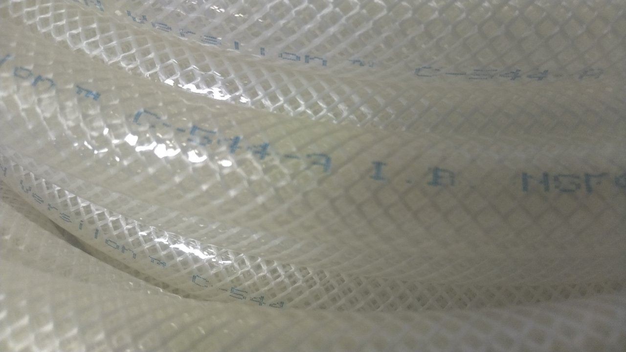 Tygon AZY02038 1/2 In Inside Dia 100 Ft Overall Length TPE Tubing