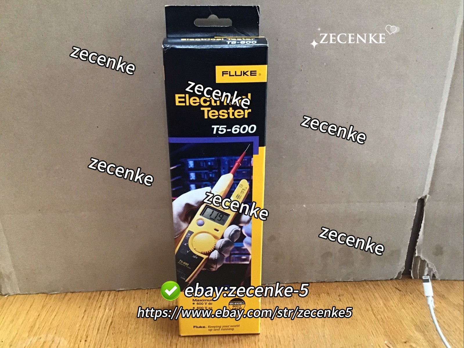 Fluke T5-600 Digital Multimeter Electrical Tester