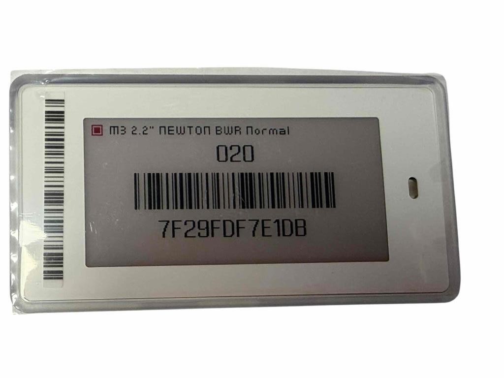 NEW 20 Pieces Solum Electronic Shelf Label 2.2″ Newton Lite BWR EL022H4WRC