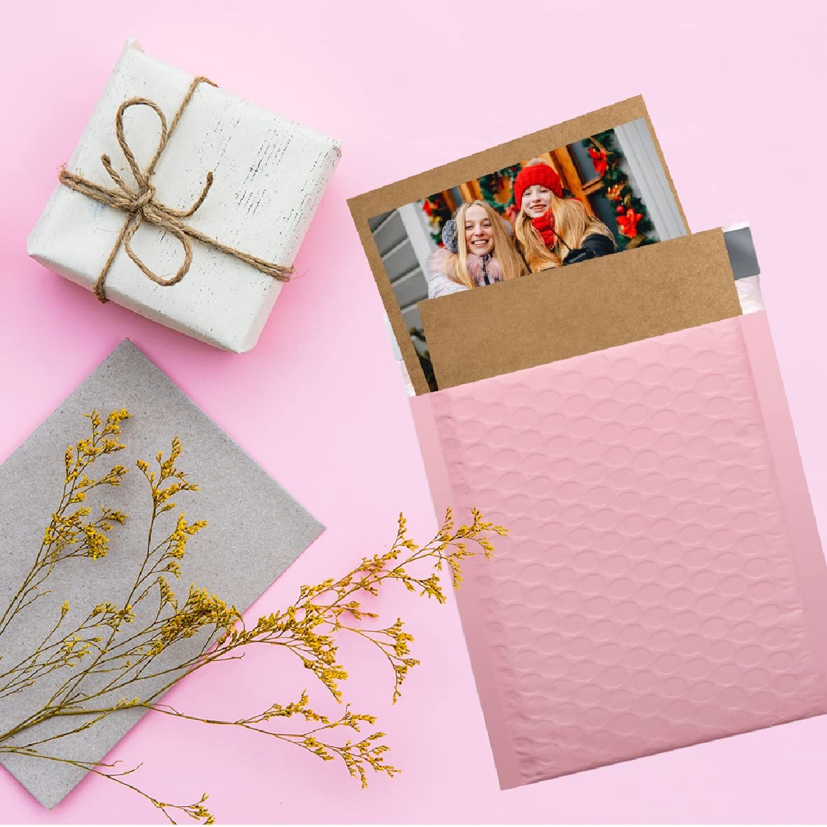 50 Packs 11×14 Inch Corrugated Cardboard Sheets, Rigid Kraft Cardboard Divide…
