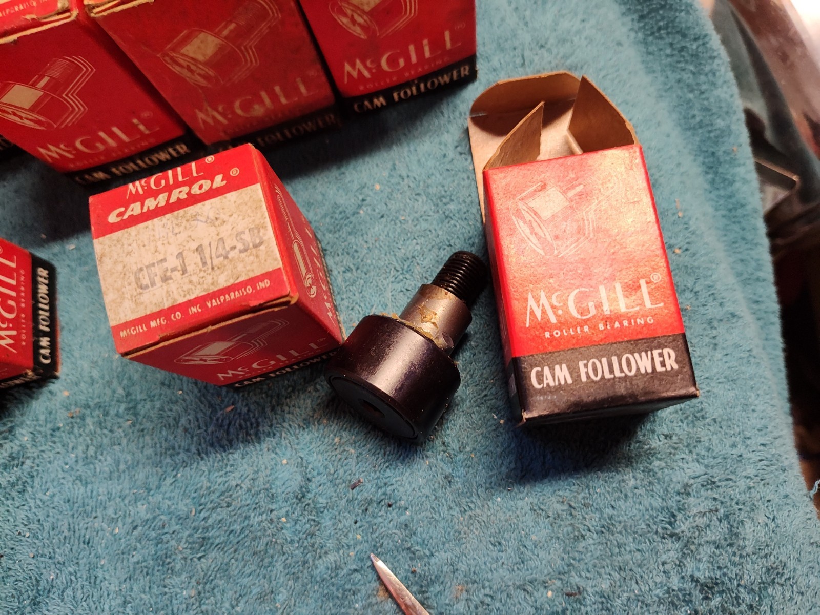 CHOOSE McGill Camrol CAM Follower open box from shop clearance. SEE DETAILS