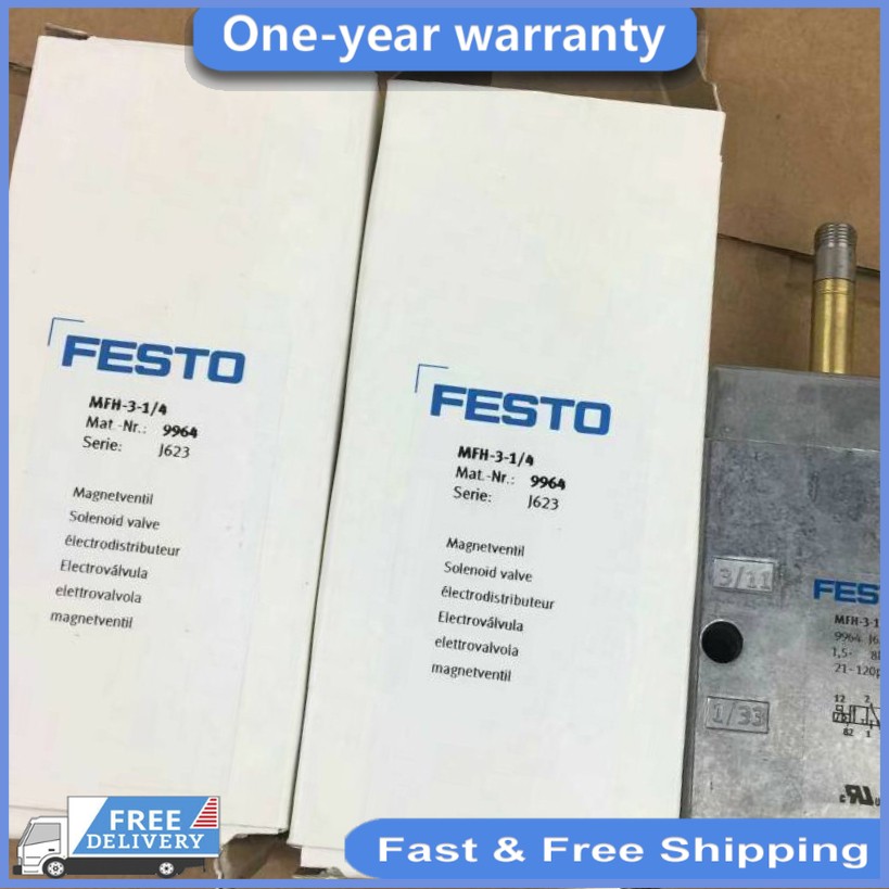 MFH-3-1/4 9964 1 PC New FESTO Solenoid Valve Free delivery Good quality