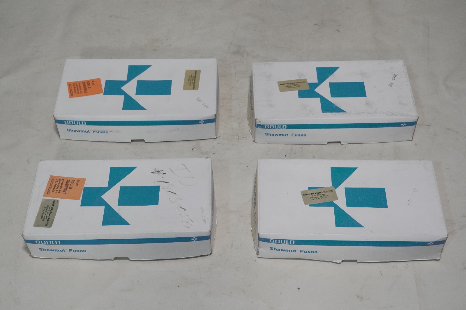 Gould Shawmut A60X500, type 4TI fuse, 600VAC, 500A, Amp-trap, form 101