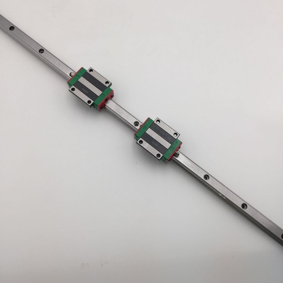 HGR25 Linear Rail Guide 1000mm & 2pc HGW25CC Rail Block CNC Kit Original HIWIN
