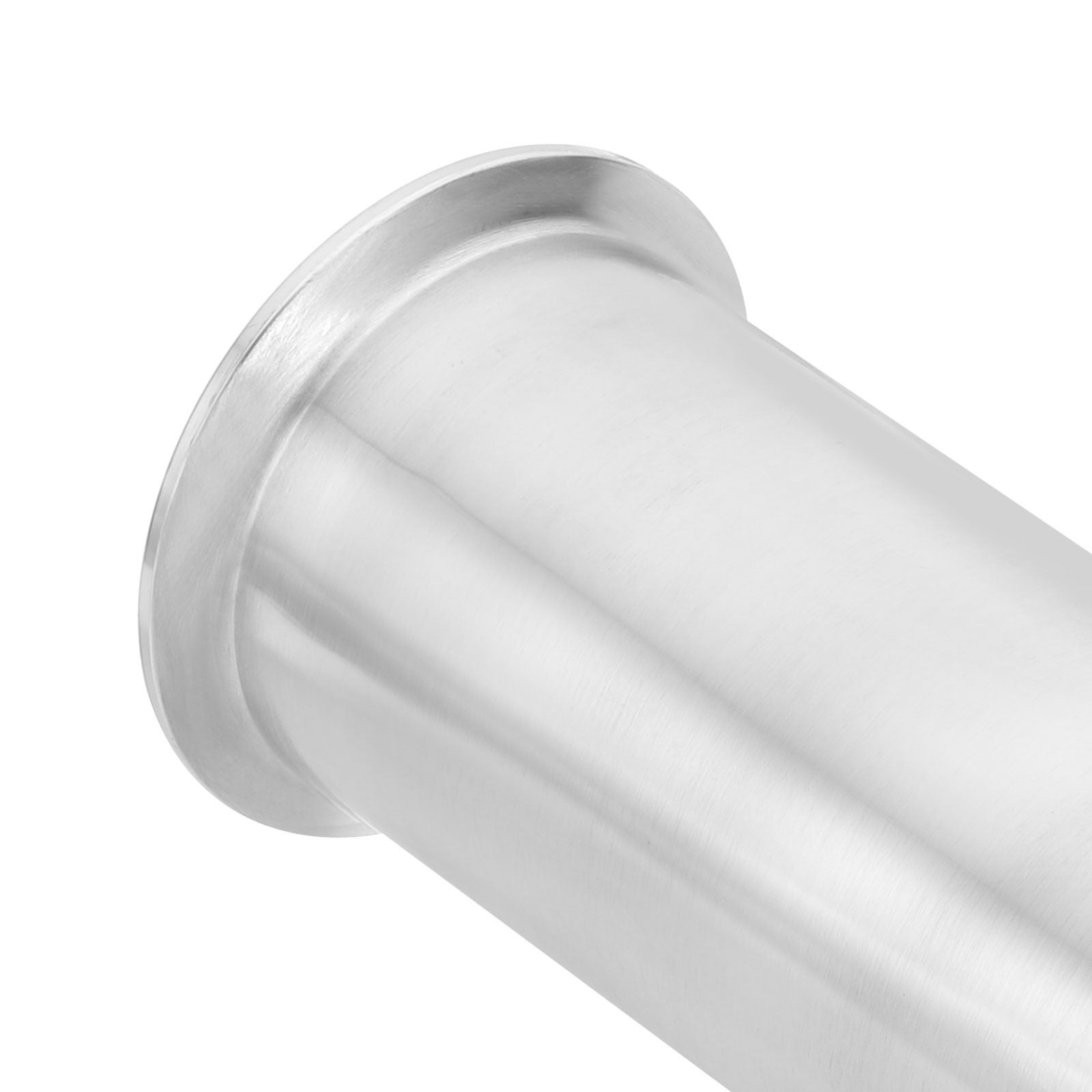 2 1/2 in OD Tri Clamps Tube, Spool Tube with 3 in Clamp Ends,300mm/11.81in