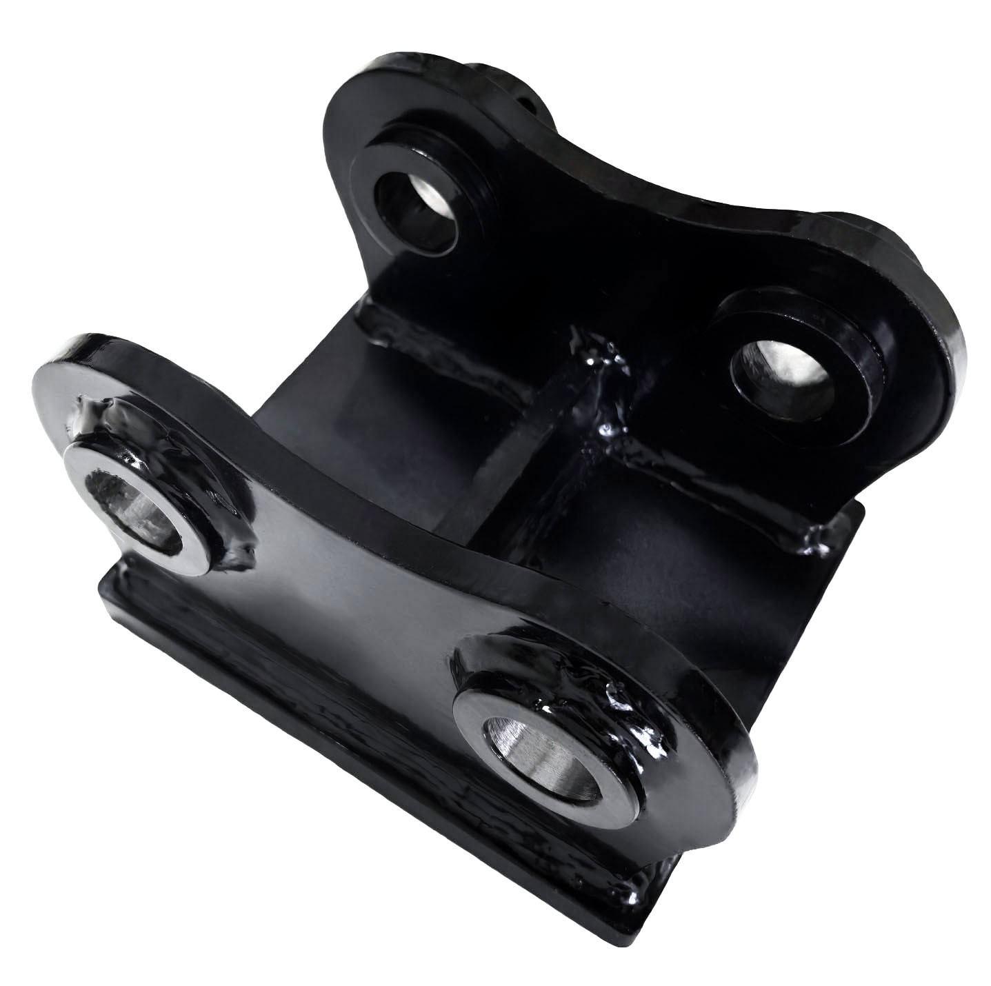 35mm Weld-On Bucket Ears Pin Set with Base Plate for CAT 302 MiNi Excavator