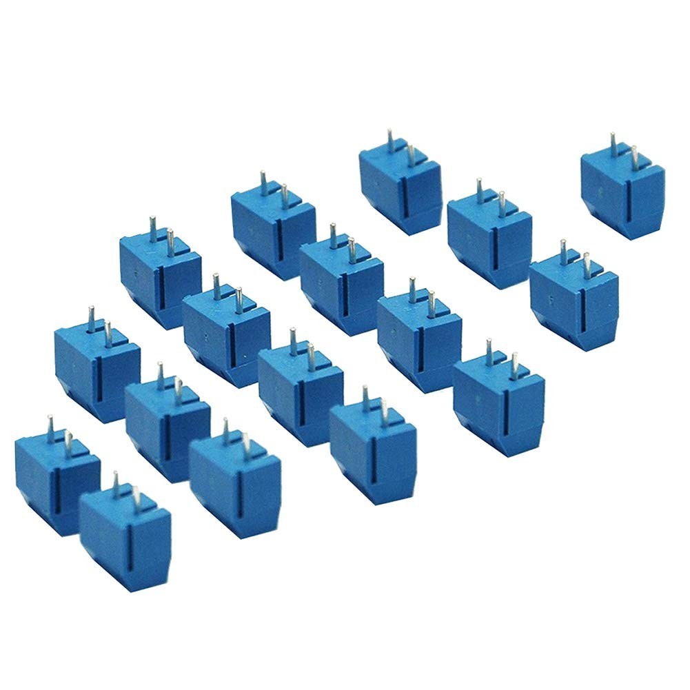 60pcs 5mm Pitch 2 & 3 Pin PCB Mount Terminal Block Connectors for Arduino