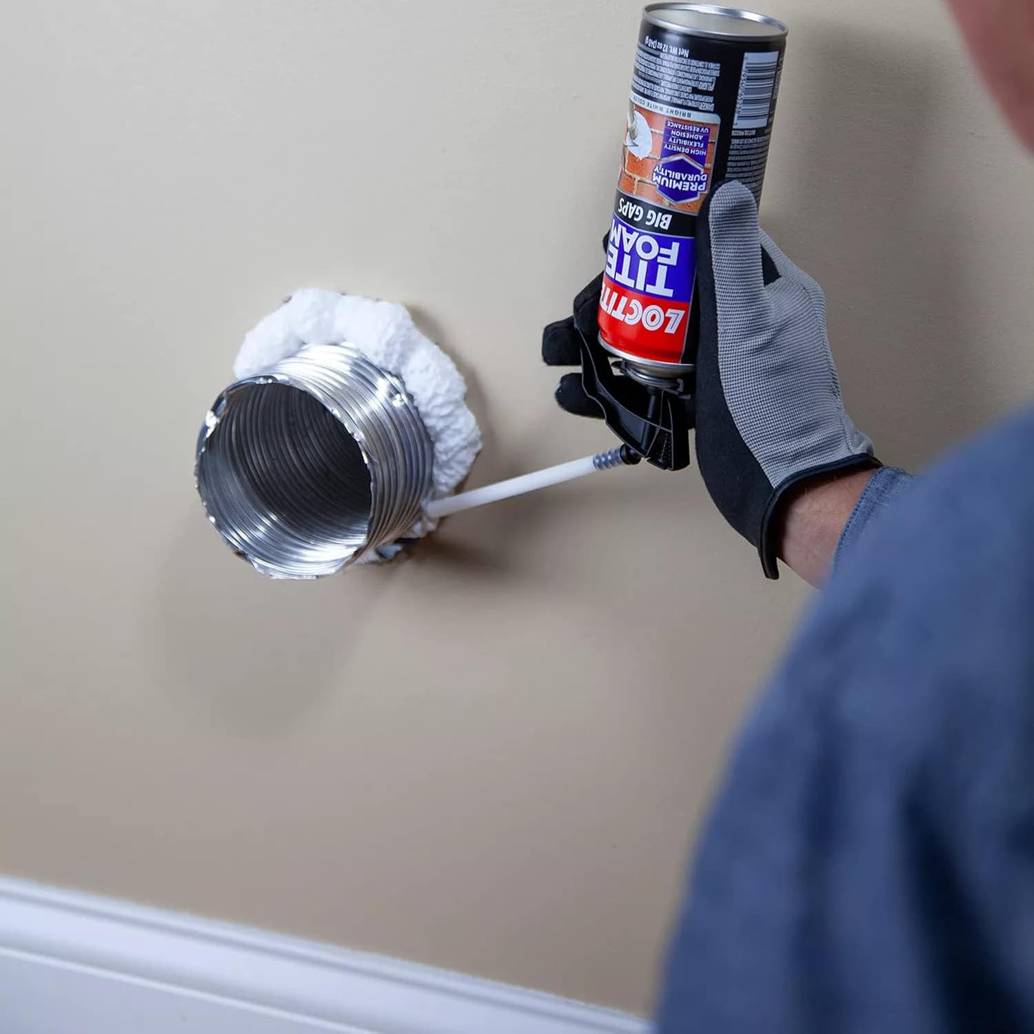Loctite Tite Foam Big Gaps Spray Foam Sealant, Polyurethane Expanding Insulation