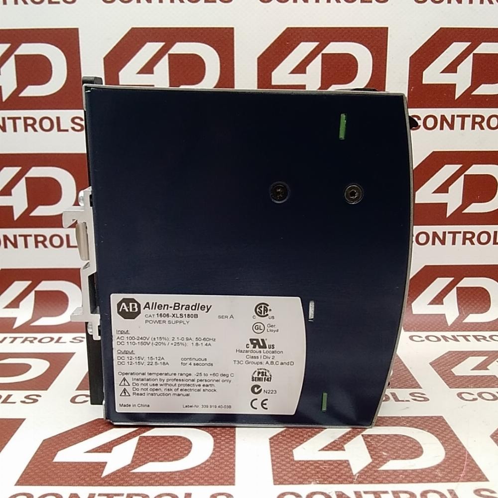 1606-XLS180B | Allen Bradley | Power Supply, 1606-Xls Series, Used, Ser A