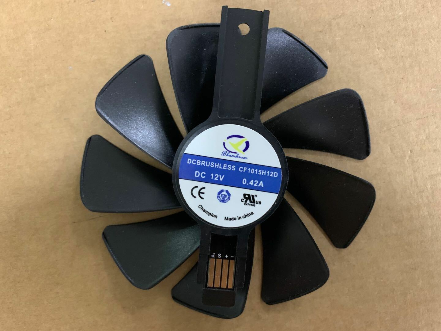 95mm CF1015H12D Fan for Sapphire NITRO RX480 8G RX470 4G RX570 4G/8G D5 RX580