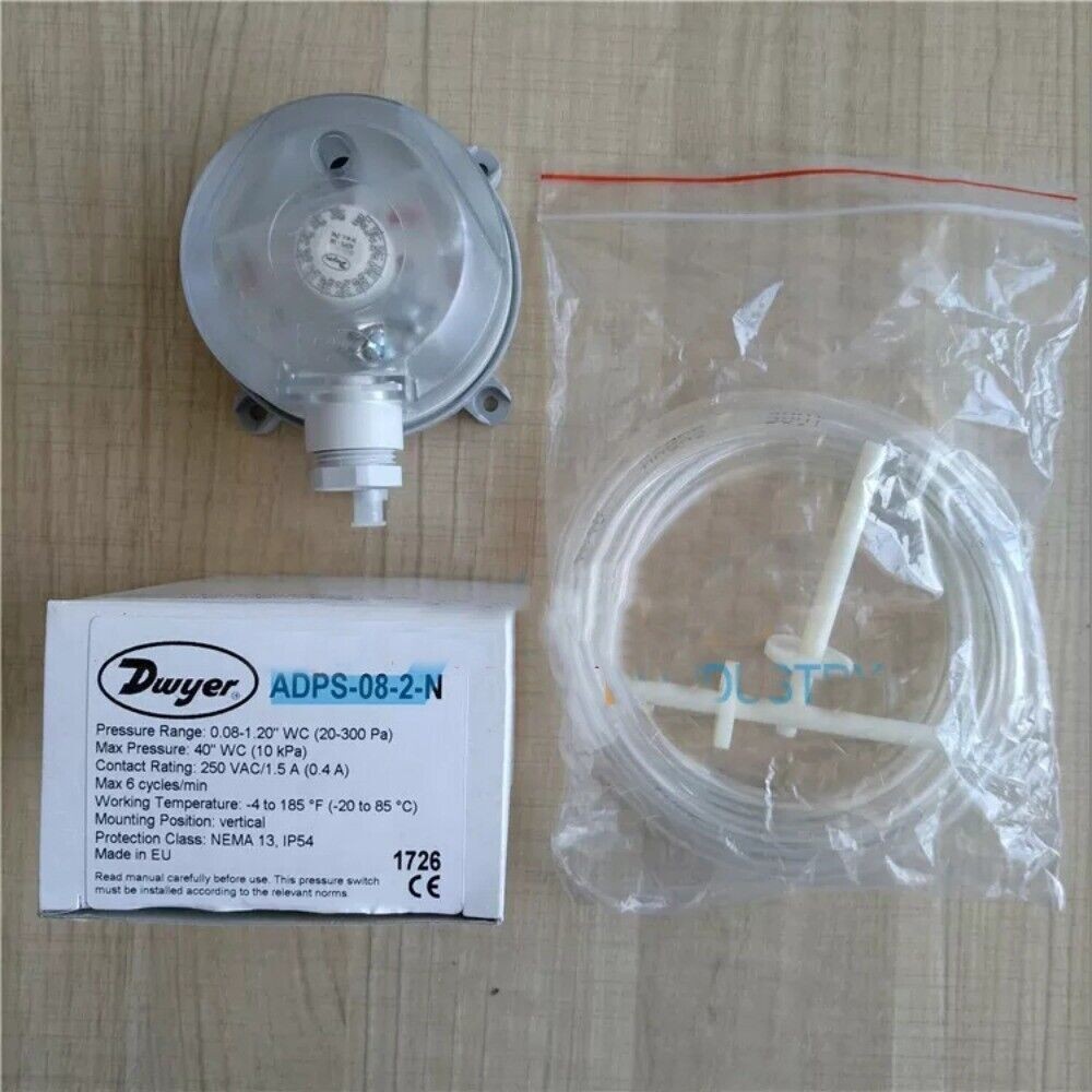 1PCS new For DWYER differential pressure switch ADPS-08-2-N 20-300Pa