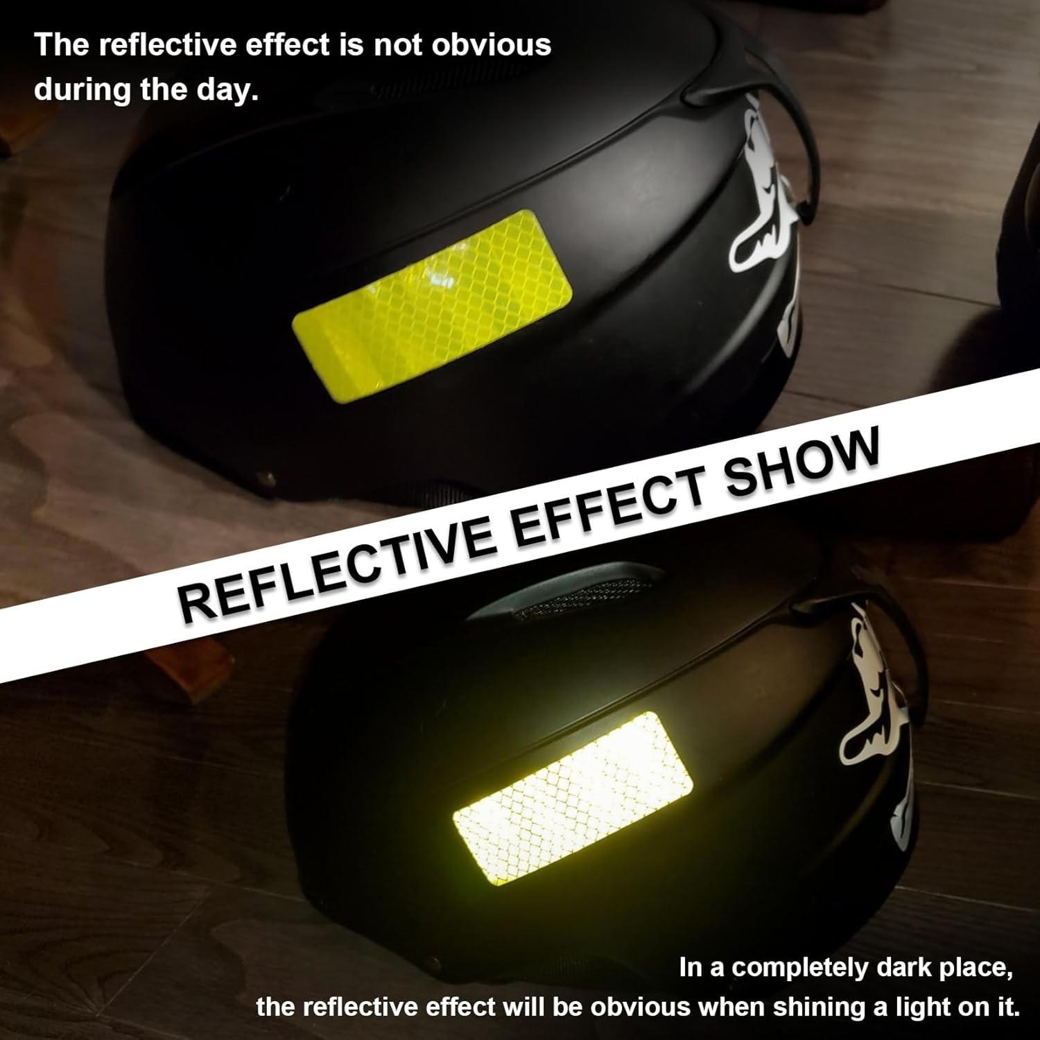 50Pcs Reflective Tape Waterproof Reflective Stickers Night Visibility Dot USA