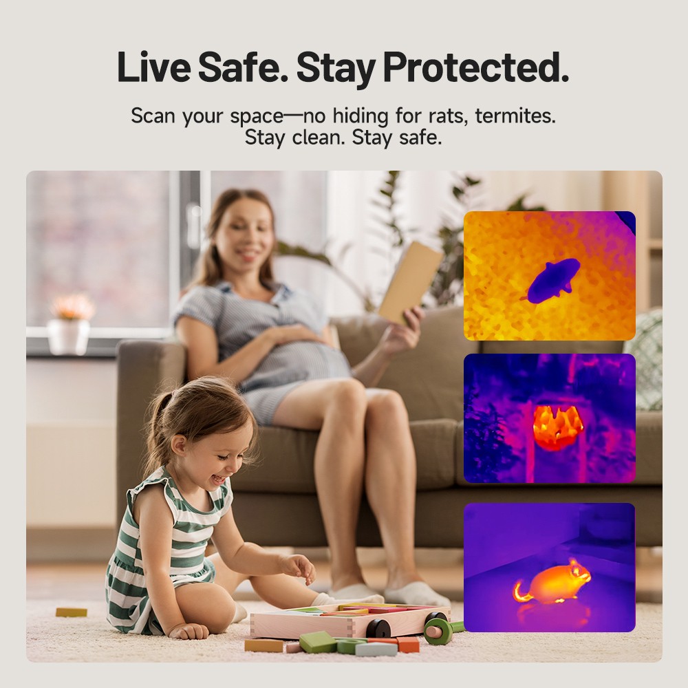TOPDON TC002C Duo Thermal Camera Compatible With Any USB-C Android, iPhone, iPad