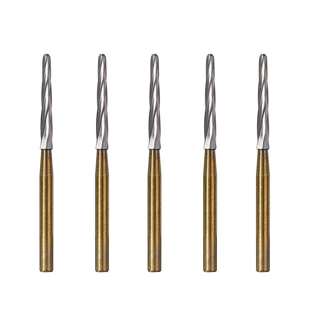 Dental High Speed Tungsten Steel Carbide Crown Metal Cutting Burs 21/25/28/31mm