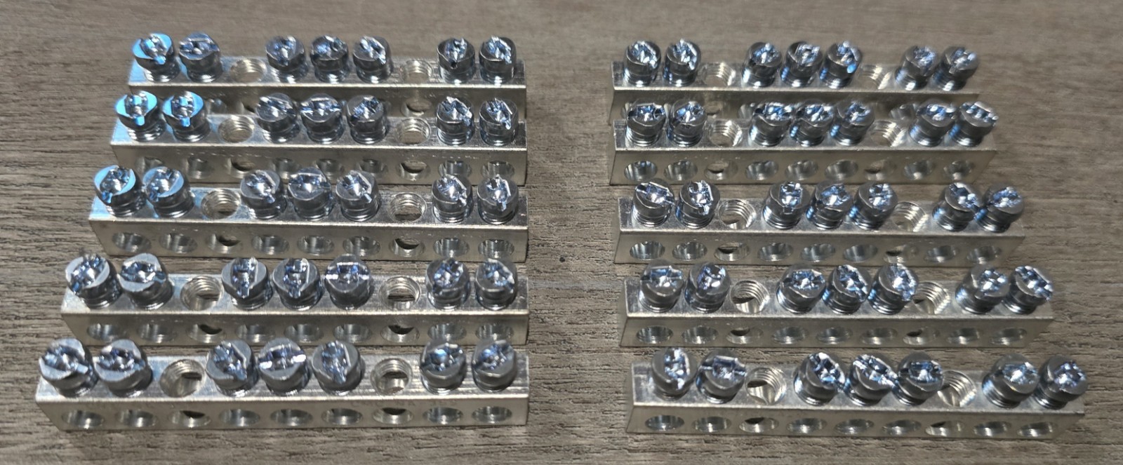 CMC NA-35S Ground Bar 4-14 CU9AL – LOT OF 400! – NEW! Square D Etc Fast Shipping