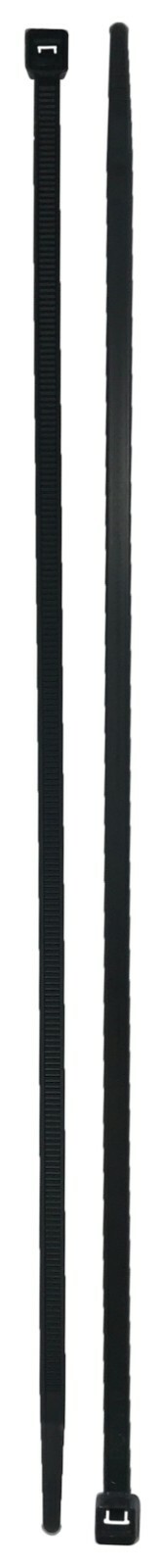 (500) Black 14″ Inch Nylon Cable Wire Wrap Zip Ties 50 LBS UV Resistant – USA