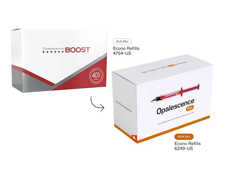 Ultradent Opalescence Boost 40% Tooth Whitening Intro Dental Kit 20/Bx x 1.2mL