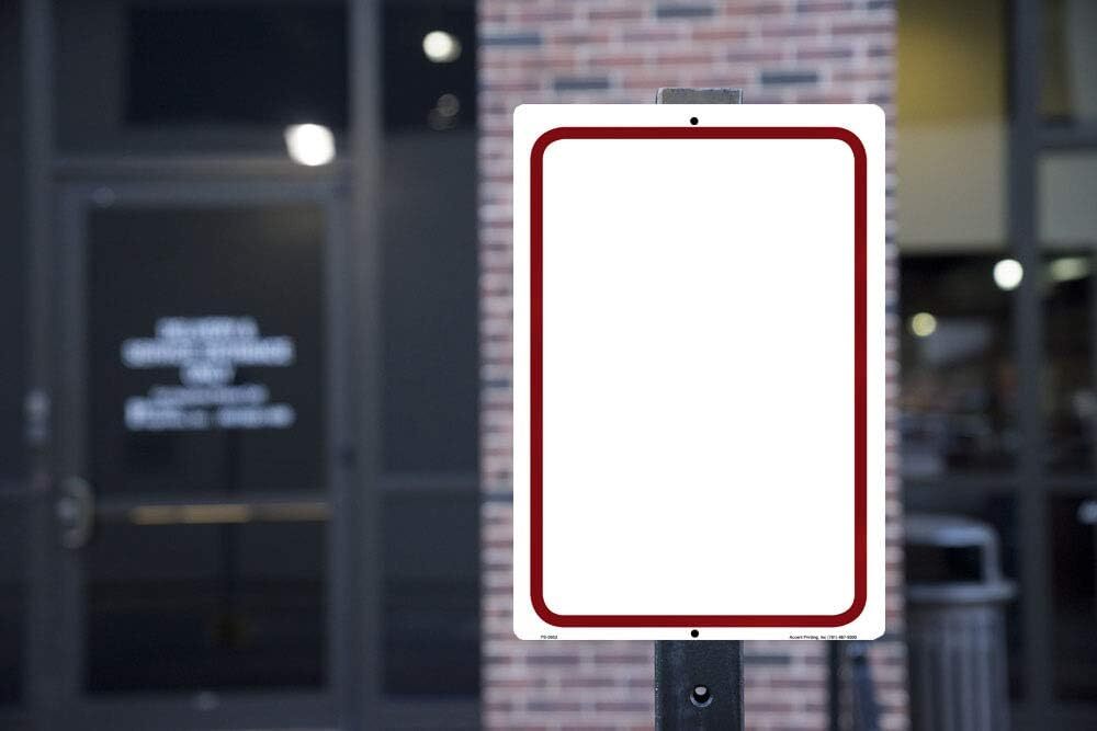 30 Minutes Customers Only Parking | Single-sided Parking Sign | 12″W x 18″H