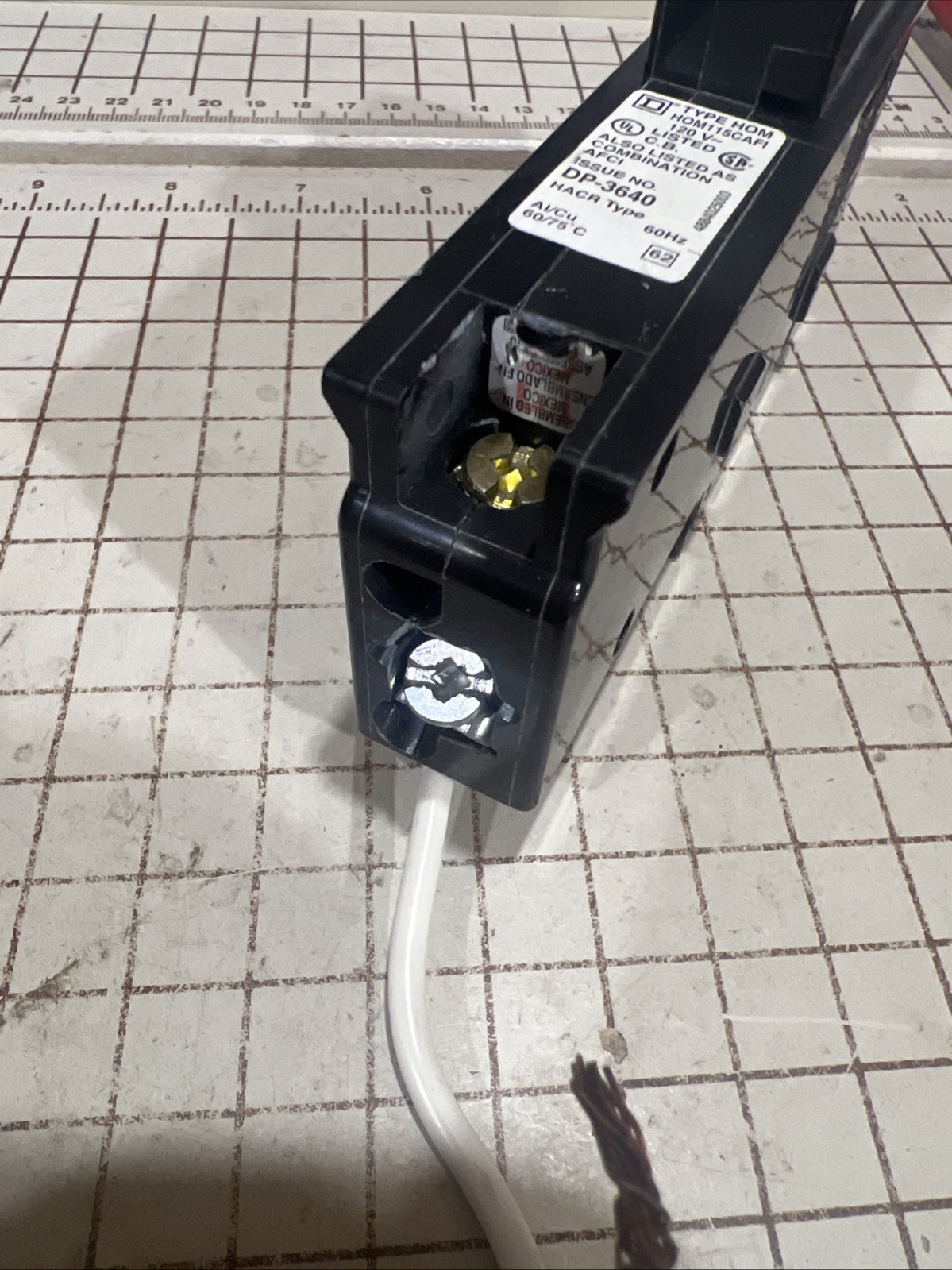 Square D Homeline HOM115CAFI 1 Pole 15 Amp Arc Fault AFI AFCI Breaker