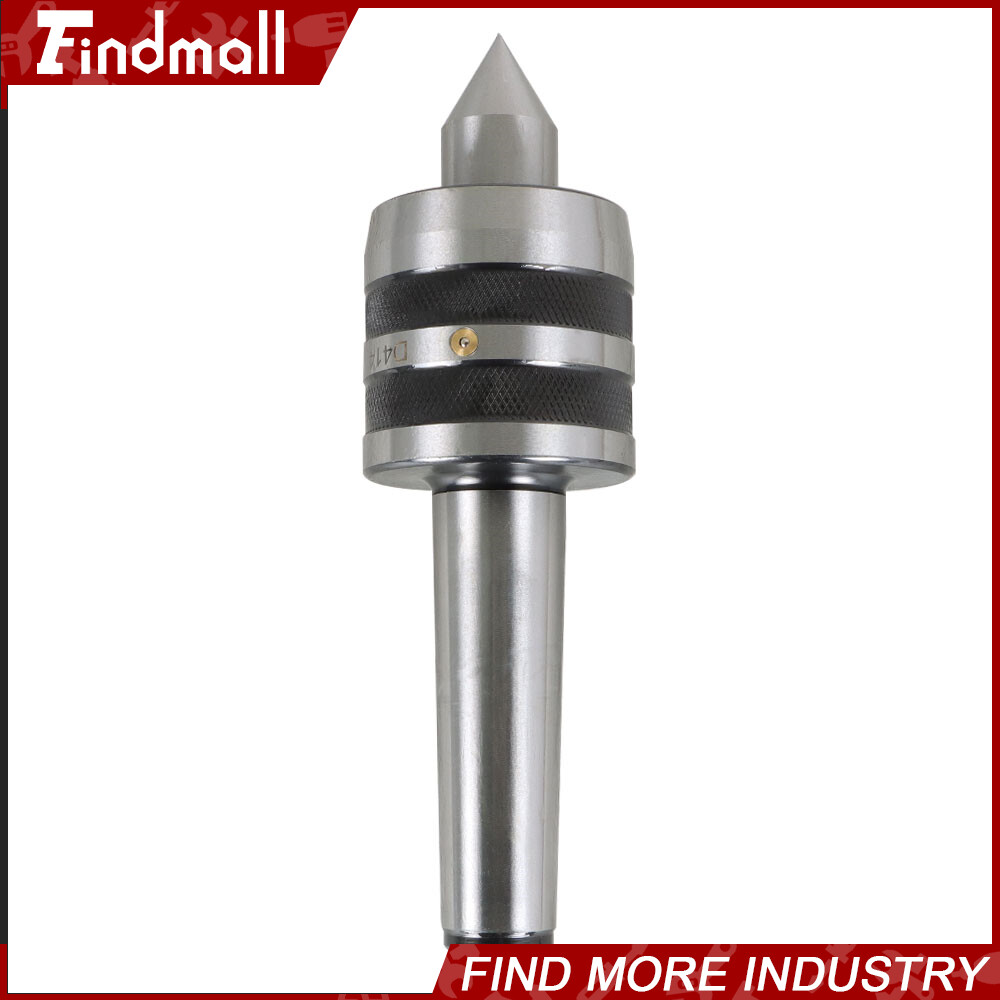 Findmall MT4 Live Center Morse Taper 4MT Triple Bearing Lathe Medium Duty CNC