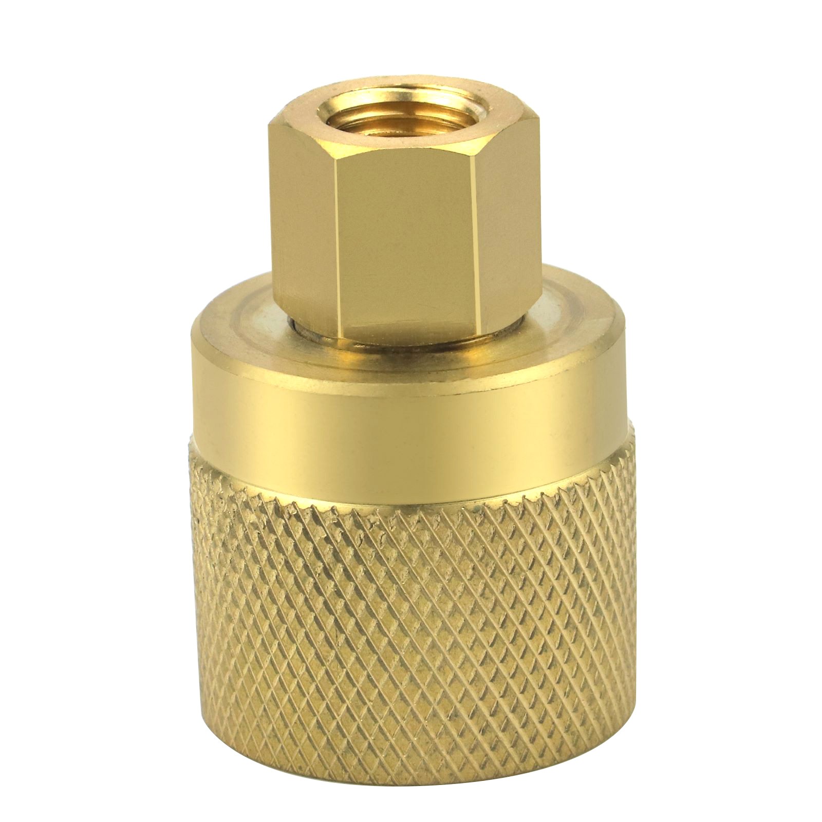 RE7141F Brass Forklift Connector Female Fitting Connection Propane Tank Adapter